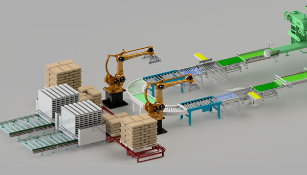 RP800 palletizing robot